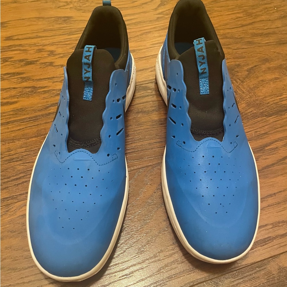 Nike Blue and Black Men's Hyper Huarache Sneakers - Picture 3 of 7